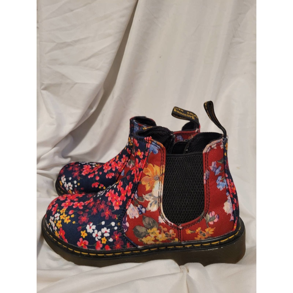 Dr. Martens Youth Girl Boot Banzai Floral Clash
